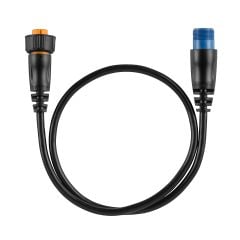 Garmin 8-pin Transducer to 12-pin Sounder Adapter Cable with XID