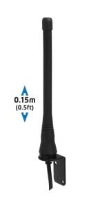Shakespeare VHF antenn 15cm Heliflex