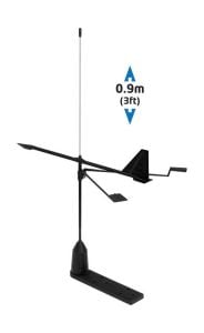 Shakespeare VHF antenn 90cm Hawk