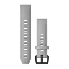 Garmin QuickFit® 20-klockarmband, pudergrå silikon