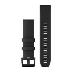 Garmin QuickFit® 22-klockarmband, svart perforerat läder